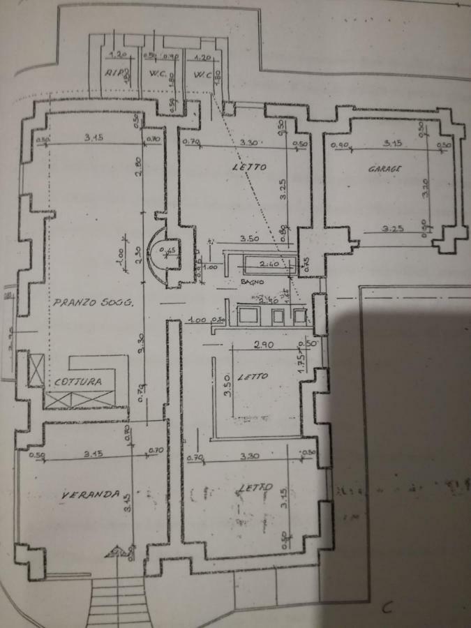 Casa La Calicchia Vendégház Norma Kültér fotó